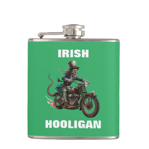 Zombie Irish Hooligan Flask Flachmann