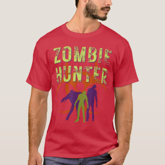 Zombie-Jäger Grusel-Horror-Halloween-Kostüm fam T-Shirt