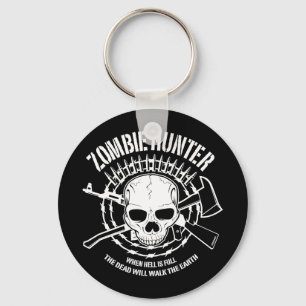 Zombie-Jäger-Schlüsselanhänger Schlüsselanhänger