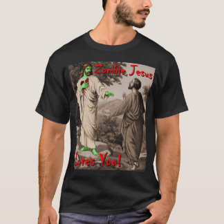 Zombie-Jesus-Lieben Sie T-Shirt