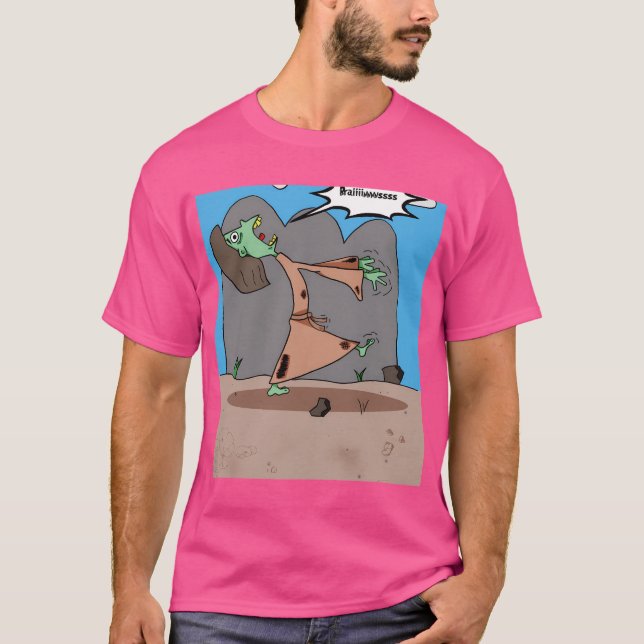Zombie Jesus - Ostern T-Shirt (Vorderseite)