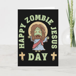 Zombie-Jesus-Tag Karte