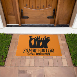 Zombie Junters taktisches Team Halloween Fußmatte