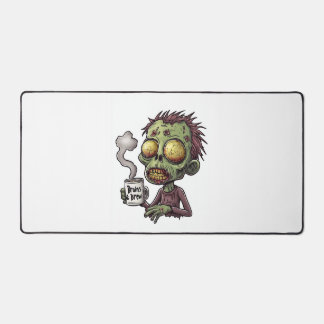 Zombie-Kaffezeit Schreibtischunterlage