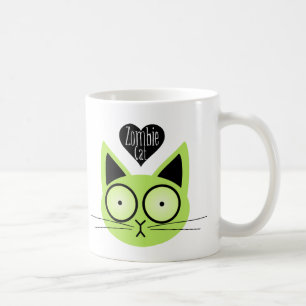 Zombie-Katze Kaffeetasse