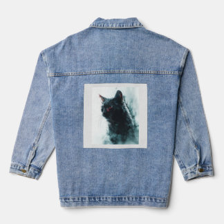 Zombie-Katzen-Apokalypse Jeansjacke