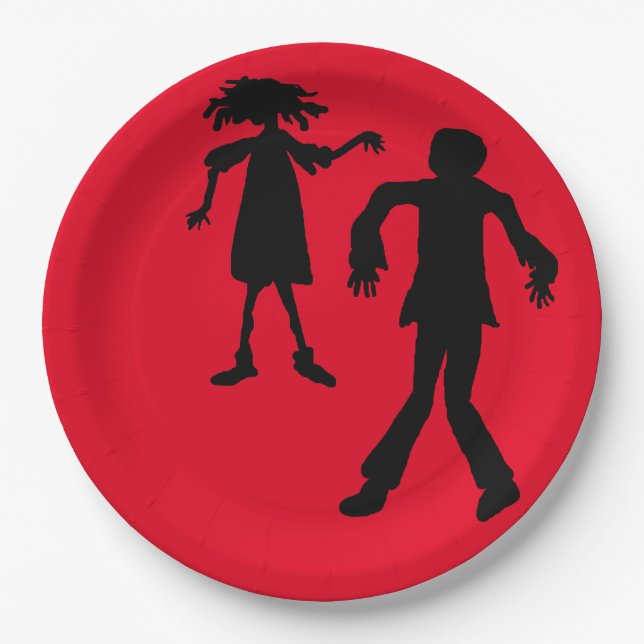 Zombie Kids Party Paper Teller (Vorderseite)