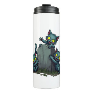 Zombie Kitten überraschend Thermosbecher
