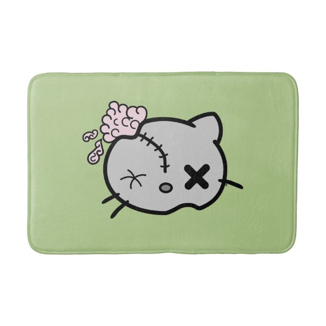 Zombie Kitty Badematte (Vorderseite)