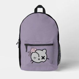 Zombie Kitty Bedruckter Rucksack