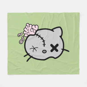Zombie Kitty Fleecedecke