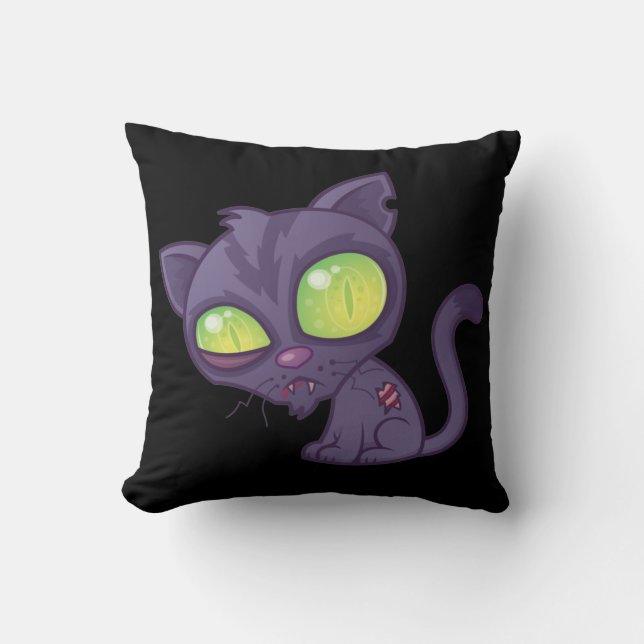 Zombie Kitty Kissen (Vorderseite)