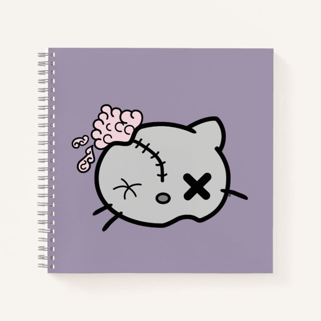 Zombie Kitty Notizbuch (Vorderseite)