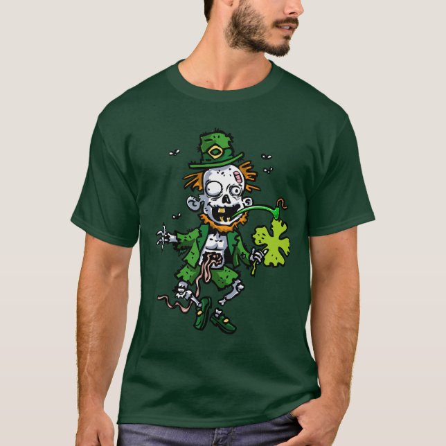 Zombie-Kobold-Shirt T-Shirt (Vorderseite)
