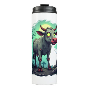 Zombie-Kuh-Apokalypse Thermosbecher