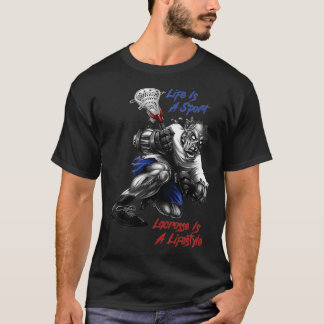 Zombie Lacrosse ist ein Lifestyle T-Shirt