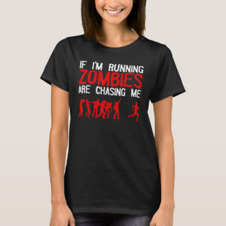 Zombie-Lauf für Männer Frauen Halloween-Lauf T-Shirt