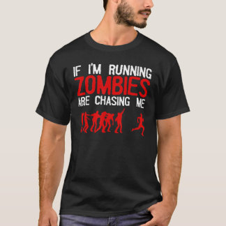 Zombie-Lauf für Männer Frauen Halloween-Lauf T-Shirt