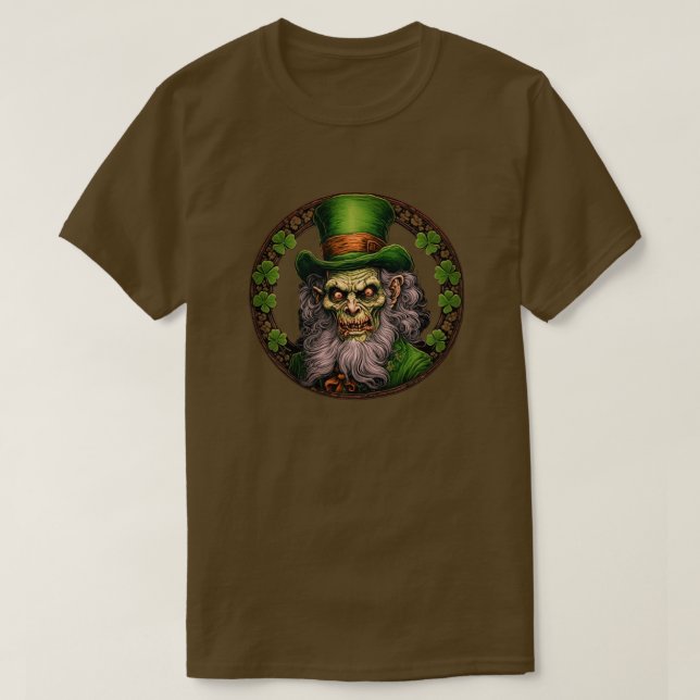 Zombie Leprechaun T - Shirt (Design vorne)