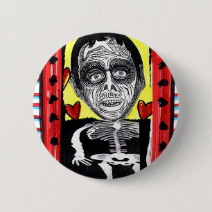 Zombie-Liebe Button