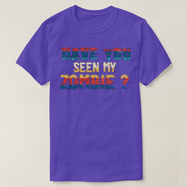 Zombie Liebhaber haben meine Zombie gesehen T-Shirt (Design vorne)