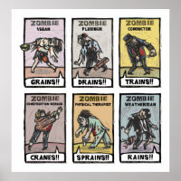 Zombie Lifestyles - Poster