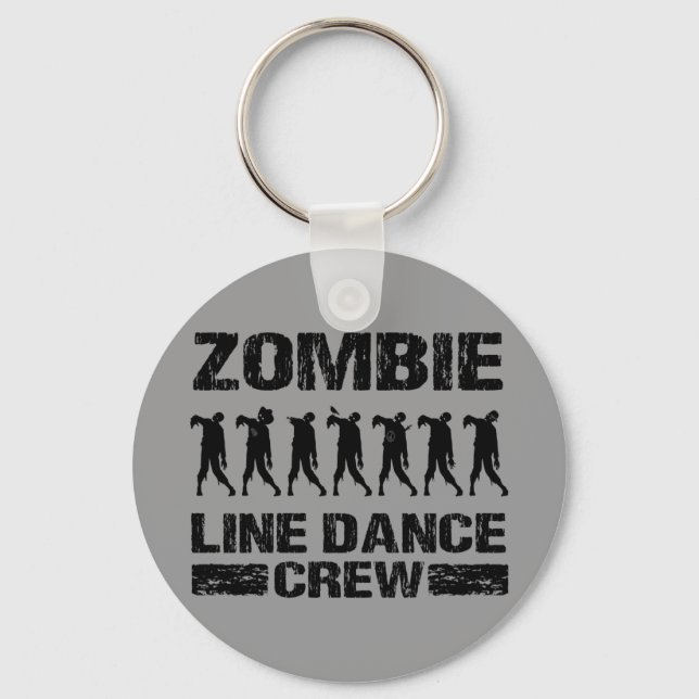 Zombie Line Dance Crew Schlüsselanhänger (Vorderseite)