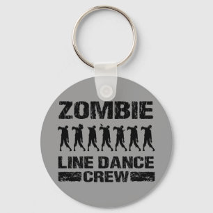 Zombie-Linie Tanz-Crew Schlüsselanhänger