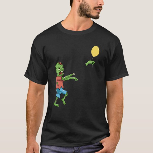 Zombie Lost His Balloon T-Shirt (Vorderseite)