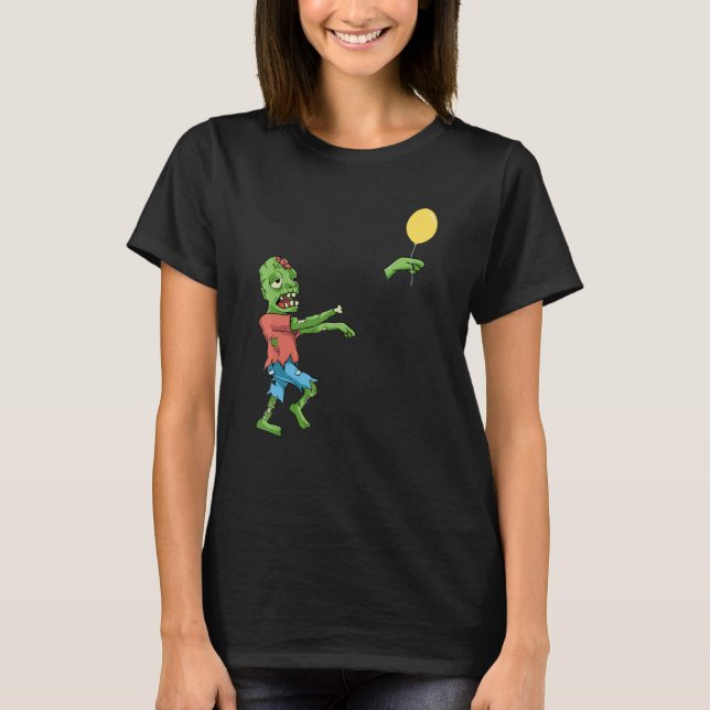 Zombie Lost His Balloon T-Shirt (Vorderseite)