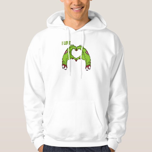 Zombie Love Hoodie (Vorderseite)