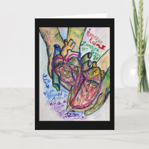 Zombie Love Poem Greeting ou Note Cartes d'Art