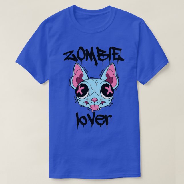 Zombie Lover iPhone Fall 4 T-Shirt (Design vorne)