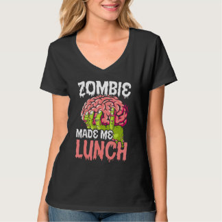 Zombie machte mich zu Halloween-Trick oder Treat Z T-Shirt