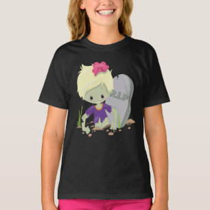 Zombie Mädchen Hanes TAGLESS® T-Shirt