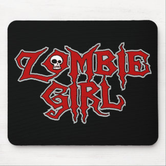 Zombie-Mädchen Mousepad
