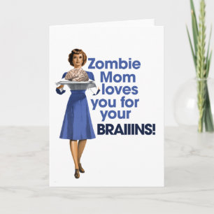 Zombie-Mama Karte