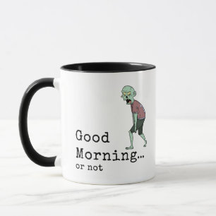 Zombie Mann Guten Morgen Tasse
