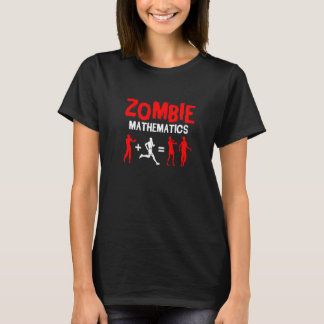 Zombie Mathematics Halloween-Party Trick or Tree T-Shirt