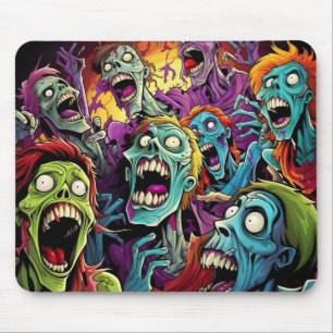 Zombie-Mauspad – Gruseliges Horror-Schreibtischzub Mousepad