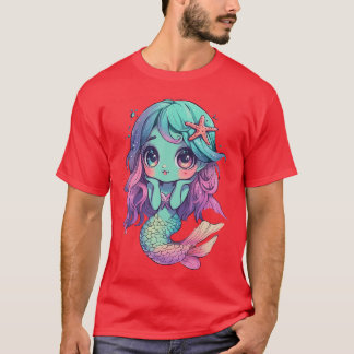 Zombie Meerjungfrau Halloween Kostüm Gruseliger Tr T-Shirt