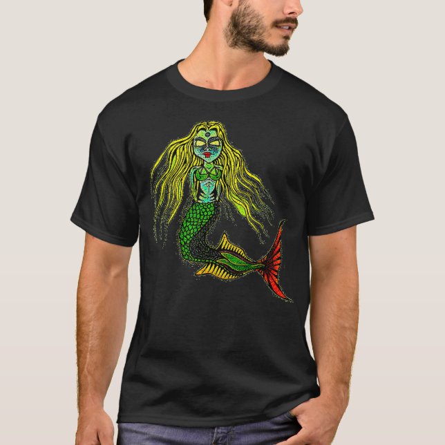 Zombie Mermaid T-Shirt (Vorderseite)
