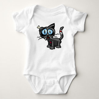 Zombie-Miezekatze Baby Strampler