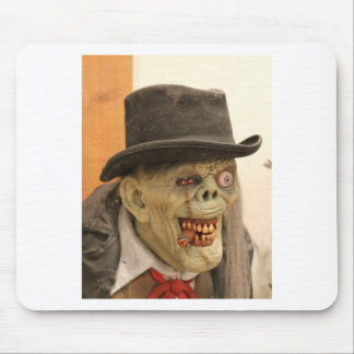 Zombie mit Zigar und Top Hat Mousepad