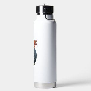 Zombie-Modus Halloween-Hand-Mond-Friedhof_1 Trinkflasche
