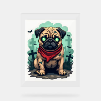 Zombie Mops Parade Acrylschild