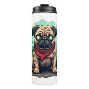 Zombie Mops Parade Thermosbecher