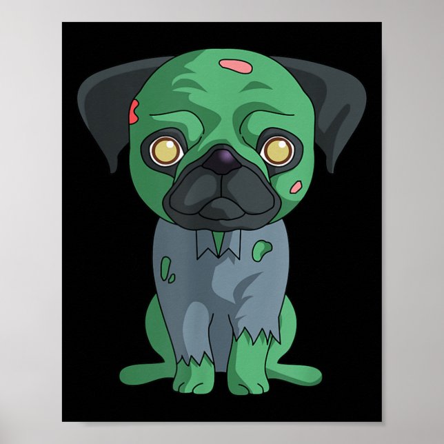 Zombie-Mops Poster (Vorne)