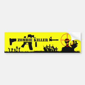 Zombie-Mörder Autoaufkleber