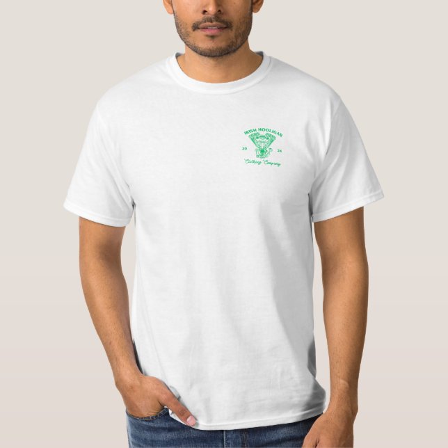 Zombie Motorradfahrer T - Shirt (Vorderseite)